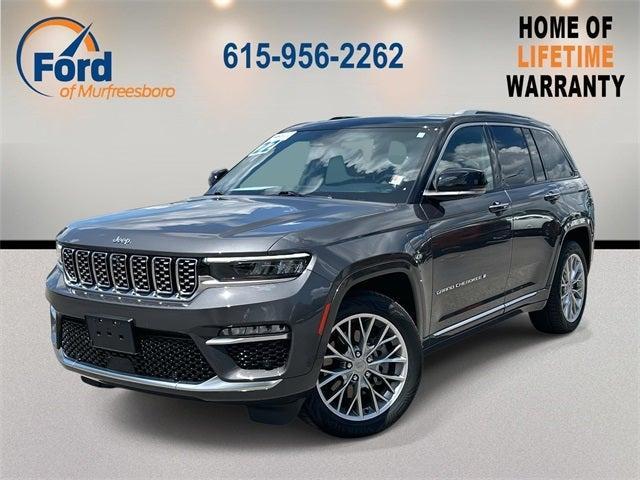used 2022 Jeep Grand Cherokee 4xe car, priced at $34,998