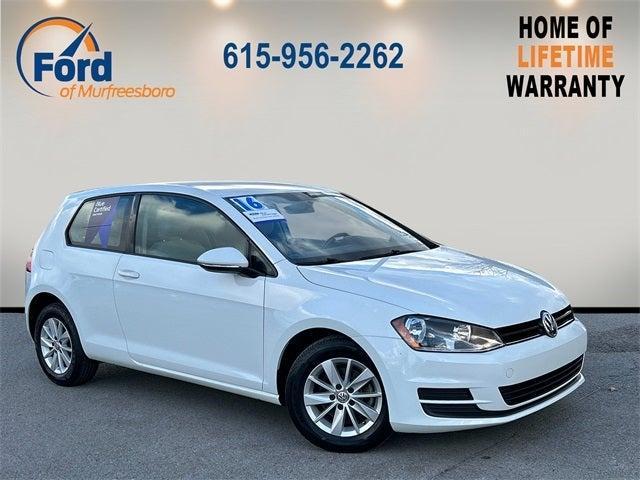 used 2016 Volkswagen Golf car, priced at $18,987