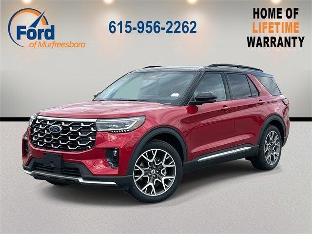 new 2025 Ford Explorer car, priced at $58,811