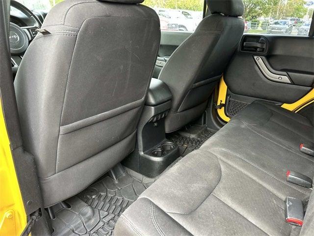 used 2015 Jeep Wrangler Unlimited car, priced at $19,905