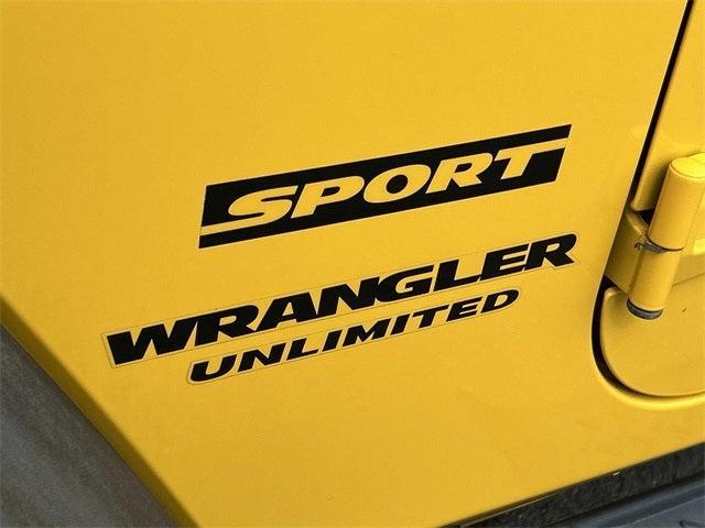 used 2015 Jeep Wrangler Unlimited car, priced at $19,905