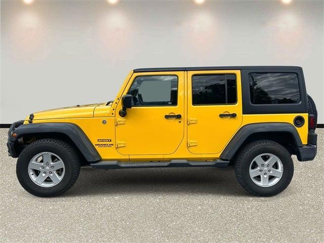 used 2015 Jeep Wrangler Unlimited car, priced at $19,905