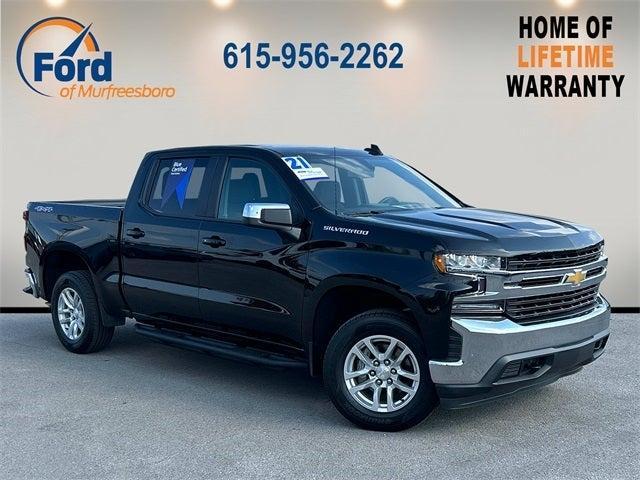 used 2021 Chevrolet Silverado 1500 car, priced at $34,565