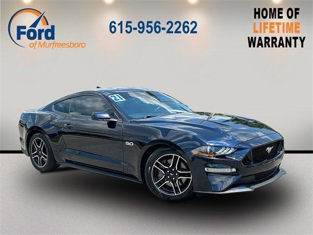 used 2021 Ford Mustang car, priced at $36,963