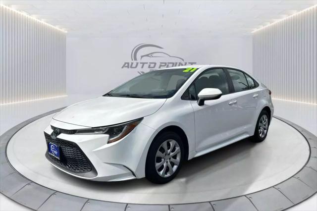 used 2021 Toyota Corolla car, priced at $16,990