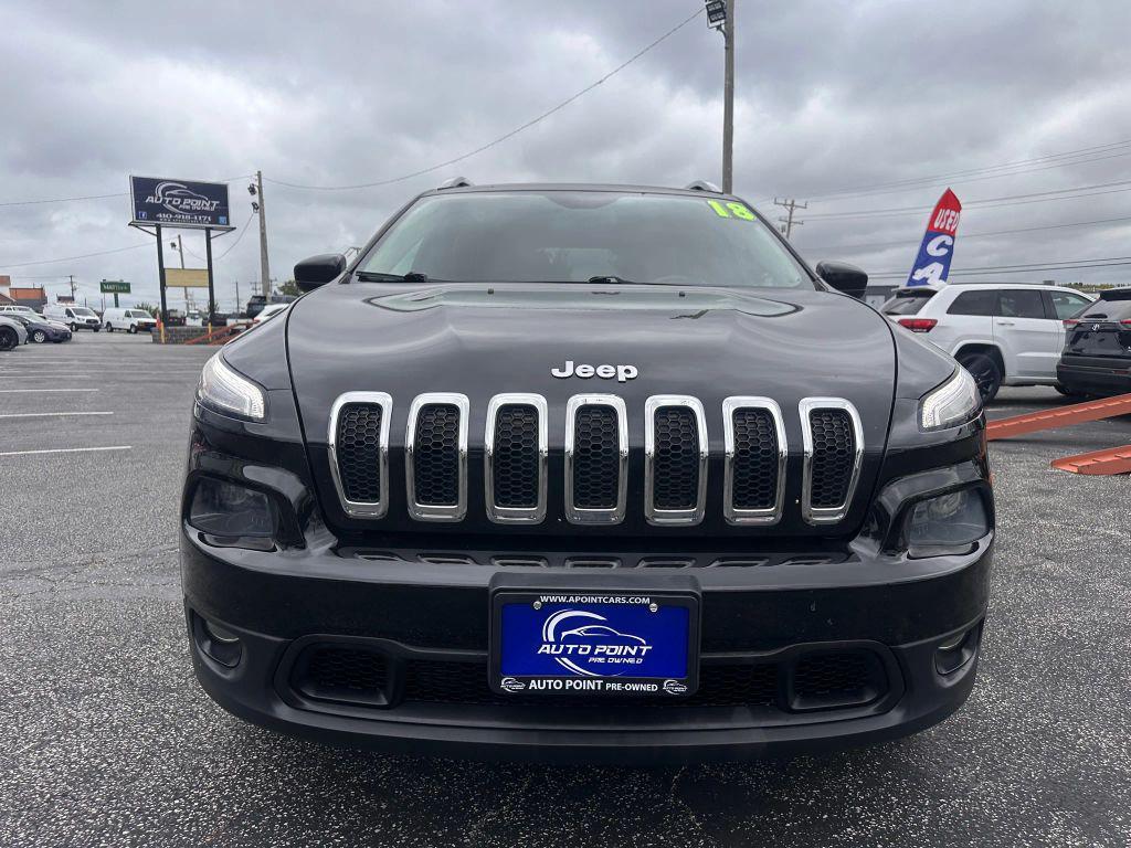 used 2018 Jeep Cherokee car, priced at $12,990