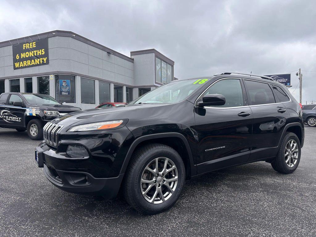 used 2018 Jeep Cherokee car, priced at $12,990