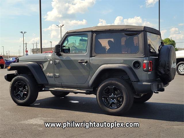 used 2020 Jeep Wrangler car, priced at $28,316