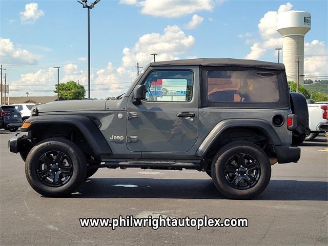 used 2020 Jeep Wrangler car, priced at $28,316