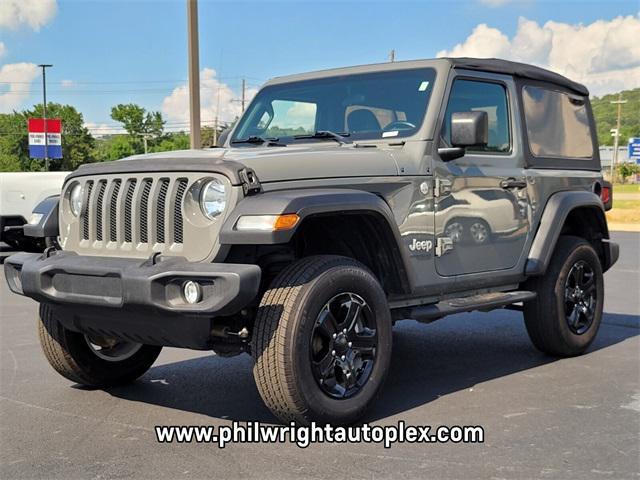 used 2020 Jeep Wrangler car, priced at $28,316