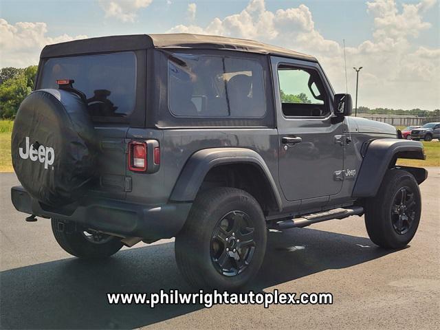 used 2020 Jeep Wrangler car, priced at $28,316