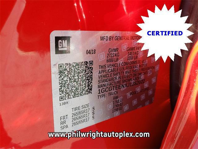 used 2018 Chevrolet Colorado car, priced at $26,995