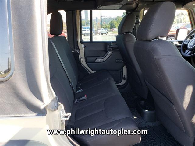 used 2017 Jeep Wrangler Unlimited car, priced at $23,599