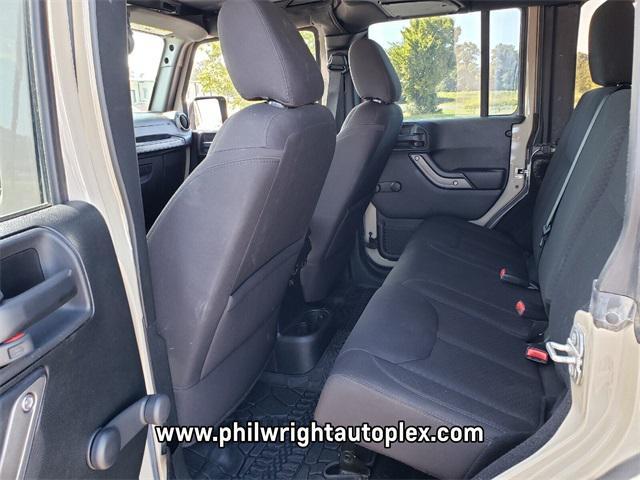 used 2017 Jeep Wrangler Unlimited car, priced at $23,599