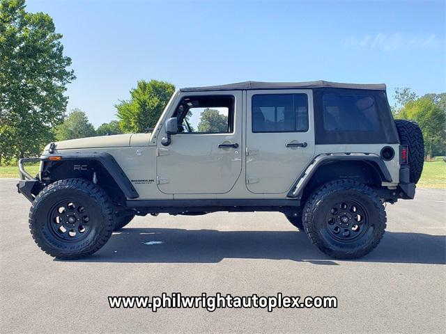 used 2017 Jeep Wrangler Unlimited car, priced at $23,599