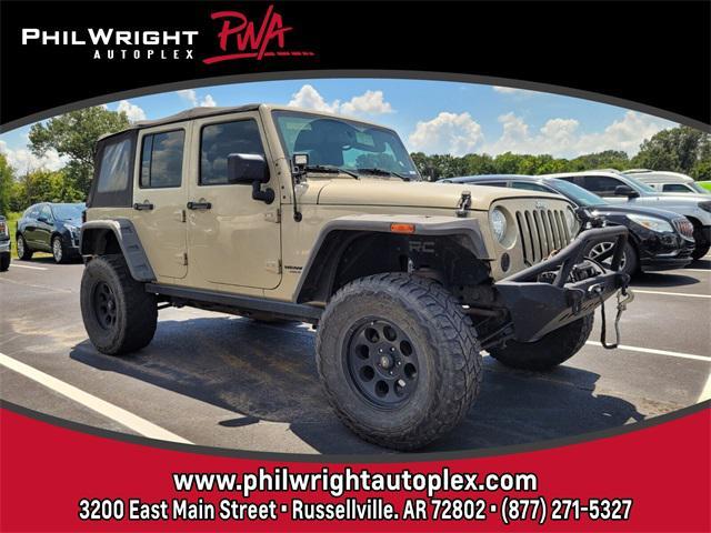 used 2017 Jeep Wrangler Unlimited car, priced at $23,599