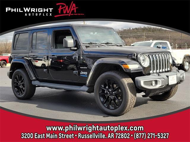 used 2021 Jeep Wrangler Unlimited 4xe car, priced at $33,629