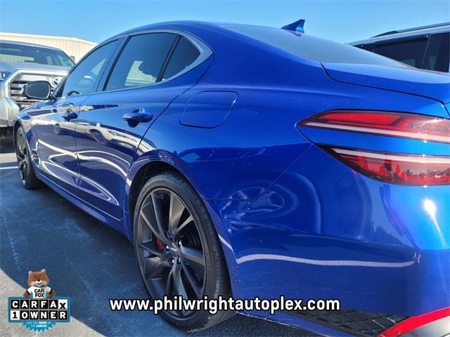 used 2022 Genesis G70 car, priced at $29,897