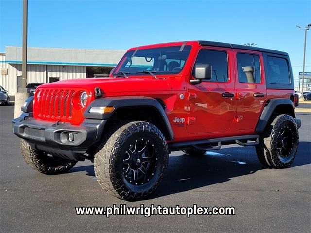 used 2019 Jeep Wrangler Unlimited car, priced at $28,989