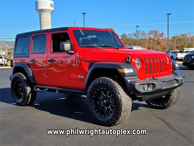 used 2019 Jeep Wrangler Unlimited car, priced at $28,989