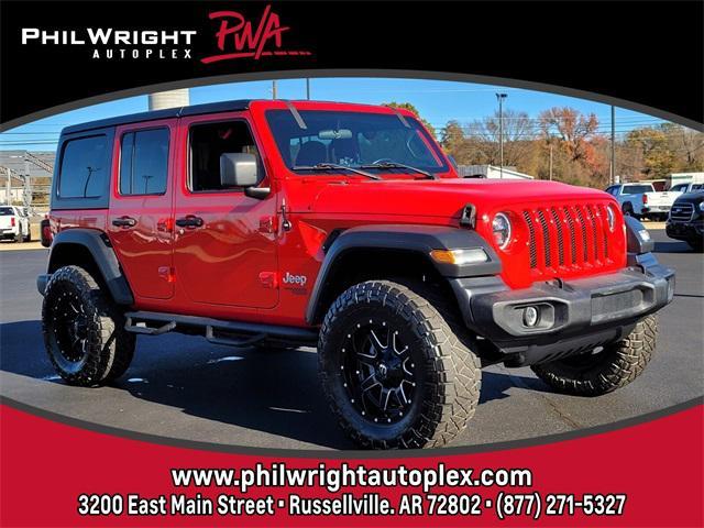 used 2019 Jeep Wrangler Unlimited car, priced at $28,989