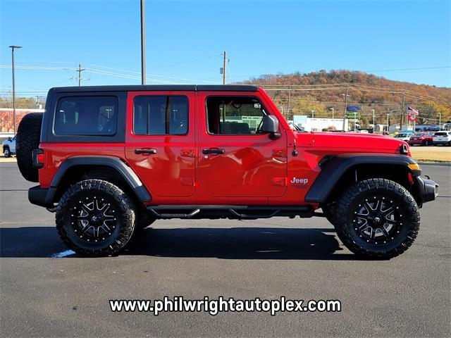 used 2019 Jeep Wrangler Unlimited car, priced at $28,989