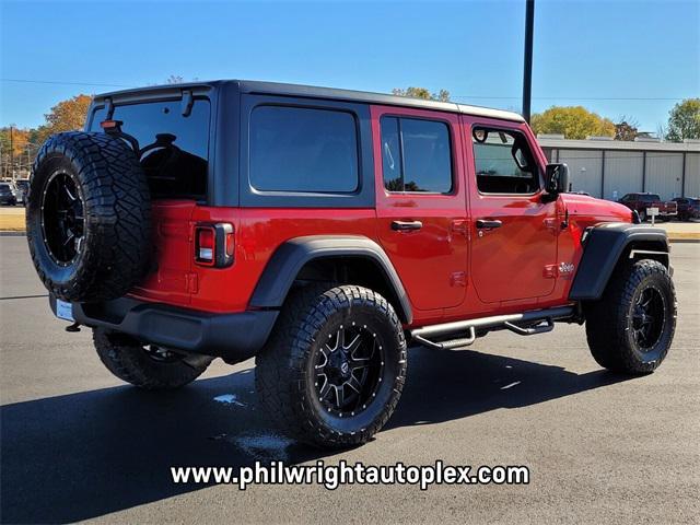 used 2019 Jeep Wrangler Unlimited car, priced at $28,989