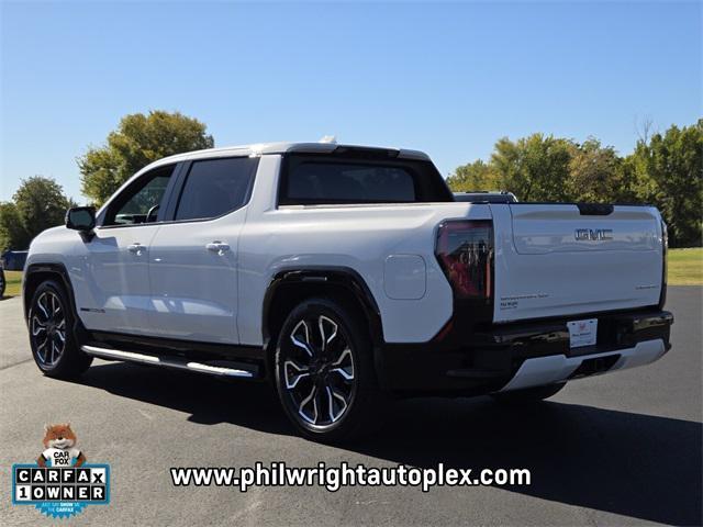 used 2025 GMC Sierra EV car, priced at $79,277