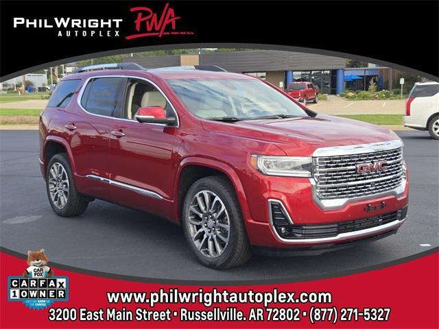 used 2021 GMC Acadia car, priced at $31,995