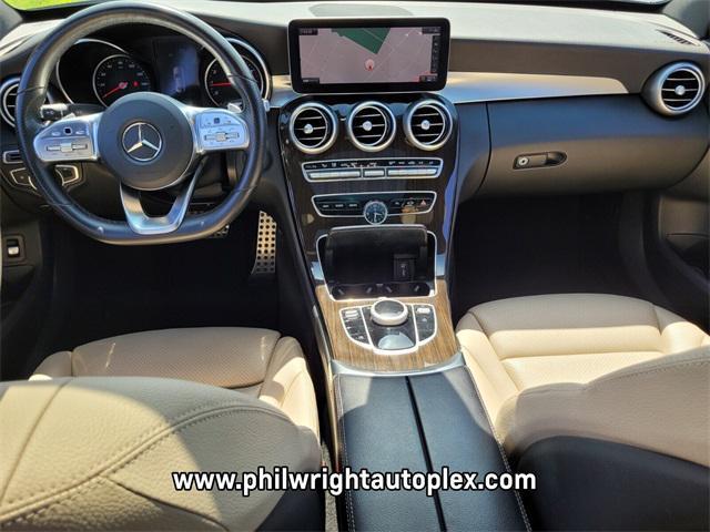used 2019 Mercedes-Benz C-Class car, priced at $24,404