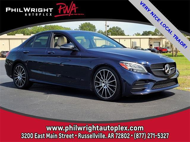 used 2019 Mercedes-Benz C-Class car, priced at $21,995