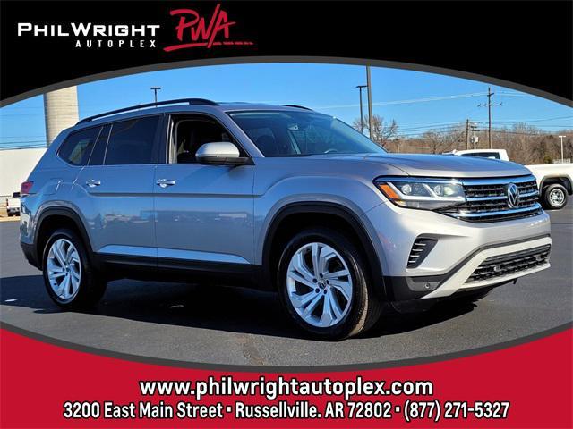 used 2021 Volkswagen Atlas car, priced at $26,258