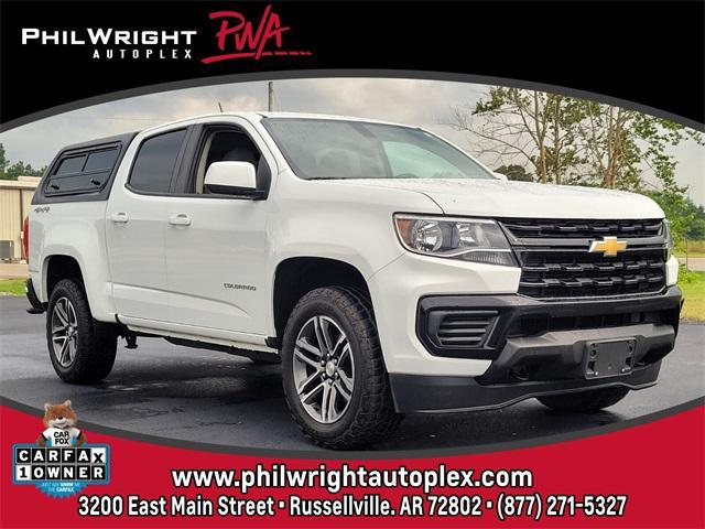 used 2021 Chevrolet Colorado car, priced at $22,677
