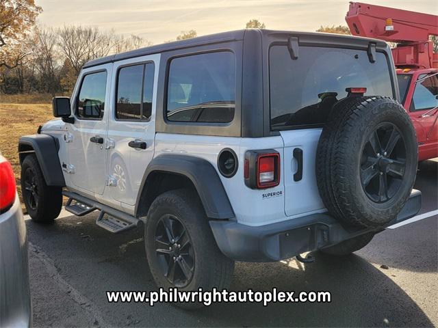 used 2021 Jeep Wrangler Unlimited car, priced at $29,995