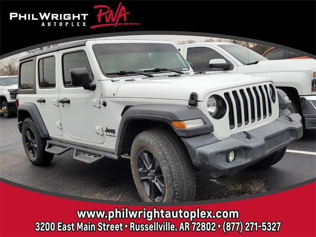 used 2021 Jeep Wrangler Unlimited car, priced at $29,287