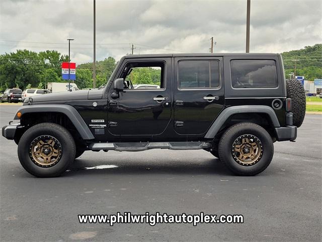 used 2018 Jeep Wrangler JK Unlimited car, priced at $24,797