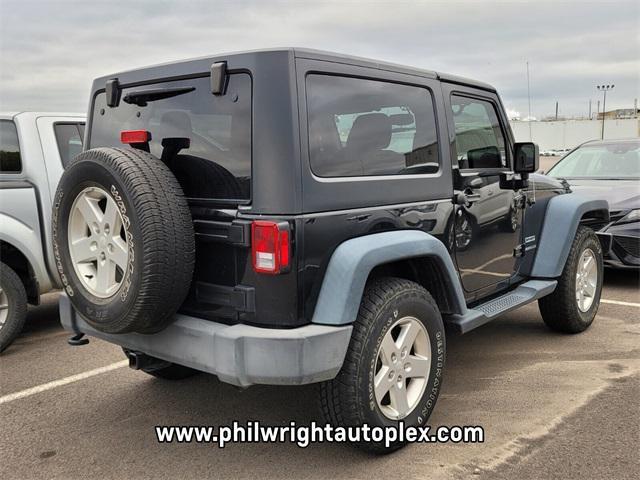 used 2015 Jeep Wrangler car, priced at $21,532