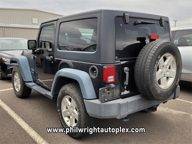 used 2015 Jeep Wrangler car, priced at $21,532