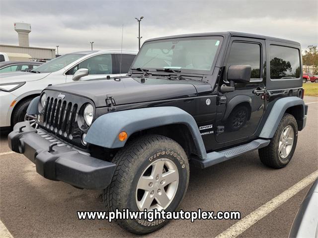 used 2015 Jeep Wrangler car, priced at $21,532