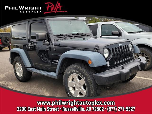 used 2015 Jeep Wrangler car, priced at $21,532