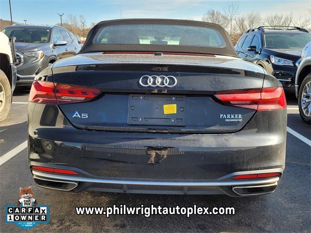 used 2021 Audi A5 car, priced at $38,995