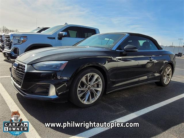 used 2021 Audi A5 car, priced at $38,995