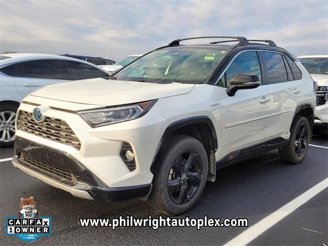 used 2020 Toyota RAV4 Hybrid car, priced at $24,668