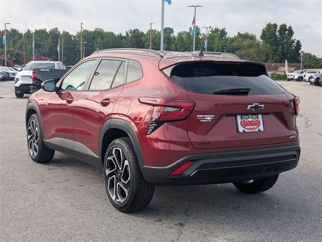 new 2025 Chevrolet Trax car, priced at $27,850
