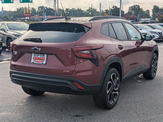 new 2025 Chevrolet Trax car, priced at $27,850