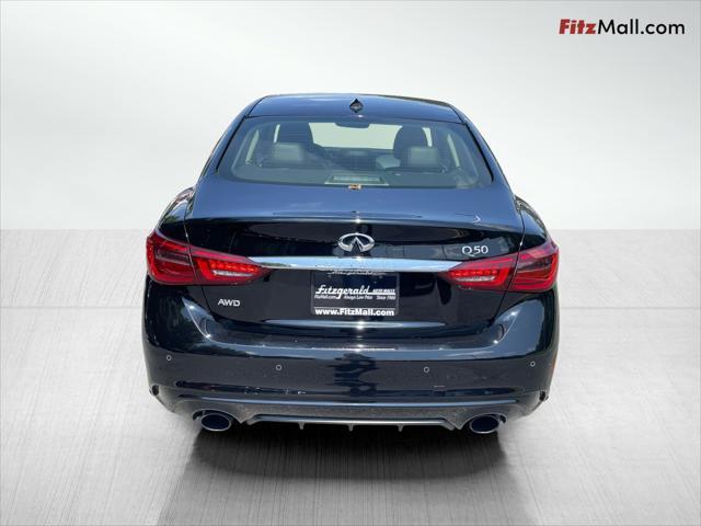 used 2019 INFINITI Q50 car, priced at $18,688
