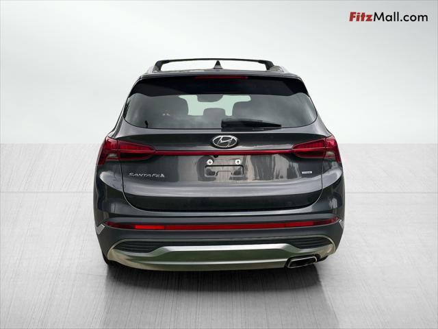 used 2021 Hyundai Santa Fe car, priced at $20,588