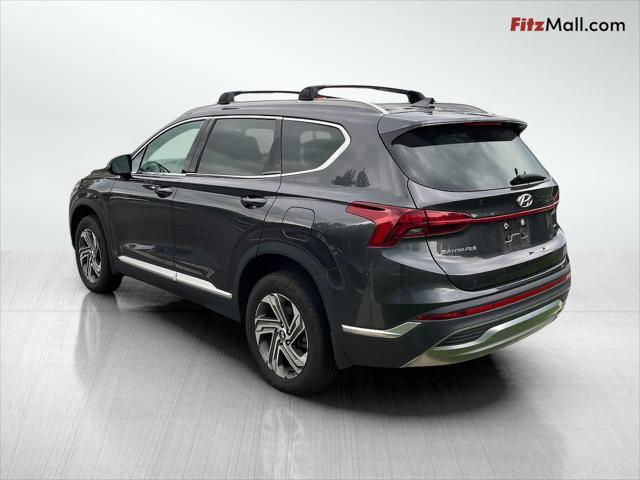 used 2021 Hyundai Santa Fe car, priced at $20,588