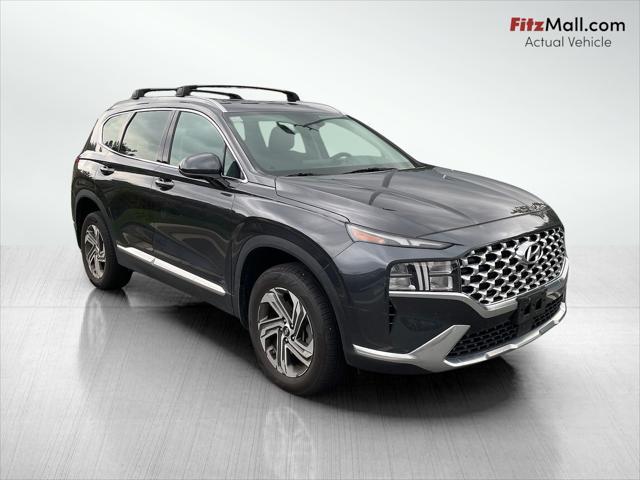 used 2021 Hyundai Santa Fe car, priced at $20,588