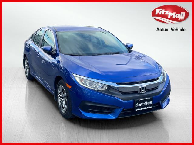 used 2018 Honda Civic car, priced at $18,788